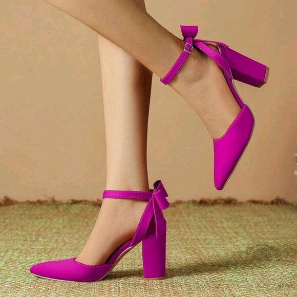 Pink Pumps | Women's heels - Picture 1 of 6